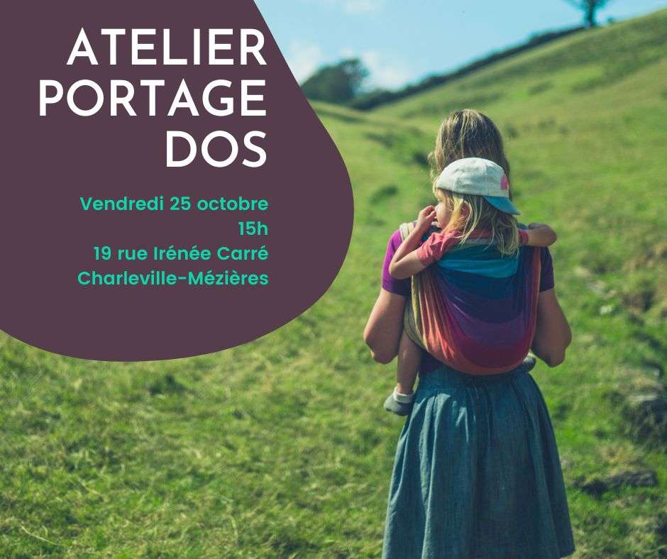 atelier portage dos